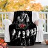 1pc Linkin Park1 Theme Blanket - Digital Print, Polyester, Cozy for All Seasons, Perfect for Outdoor, Camping, and Travel