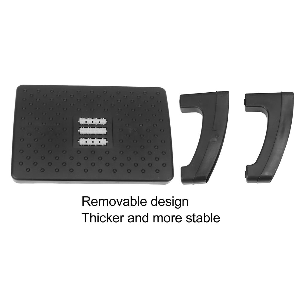 Under Desk Footrest   Roller Relieve Fatigue Reduce Swelling Pain Ergonomic Foot Rest