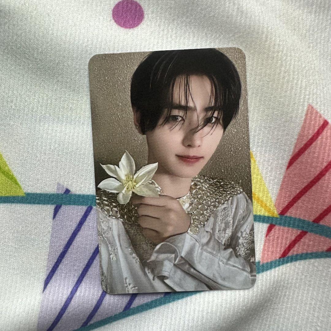 

[USED] ENHYPEN Sanok Sunghoon Pre-recorded ORANGE BLOOD Trading Card