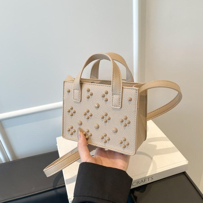 High-End Kleine Tasche Damen Sommer Neu Modische Vielseitige Handtasche Strukturierte Kleine Quadratische Tasche Umhängetasche