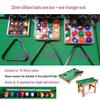 Mini Conjunto de Sinuca Infantil: Brinquedo Bola 8 Preto 25-44mm - Tamanho de Tênis de Mesa