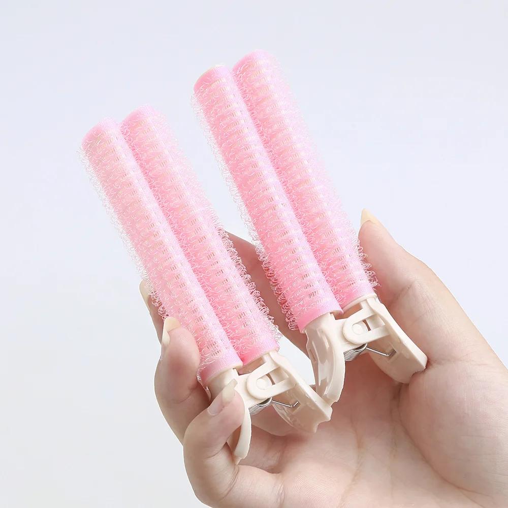 Natural Fluffy Hair Clips for Girl Hair Rollers Curlers Sleeping Overnight Reusable Hair Root Fluffy Clip Styling Accessries New