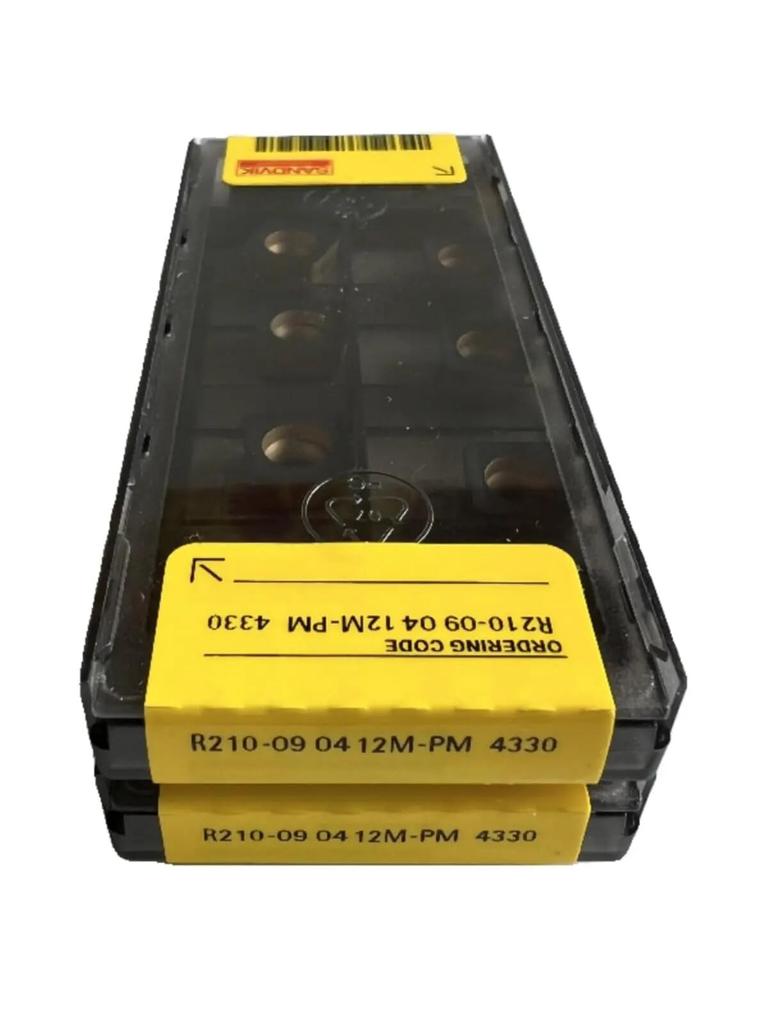 Original Sandvik / R210-090412M-PM 4330 / CNC Lathe Carbide Blade 10 PCS