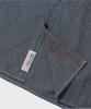 OUTSTANDING Wappen Chambray Work Half Shirt_D.Blue