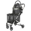 Double-Layer Pet Stroller: Spacious Design for Multiple Cats & Dogs, Removable Carriage