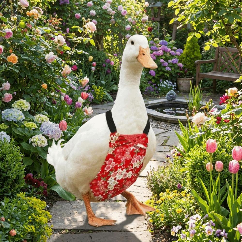 Adjustable Duck Diapers Reusable Chicken Physiological Pants Creative Poultry Nappy Pet Supplies