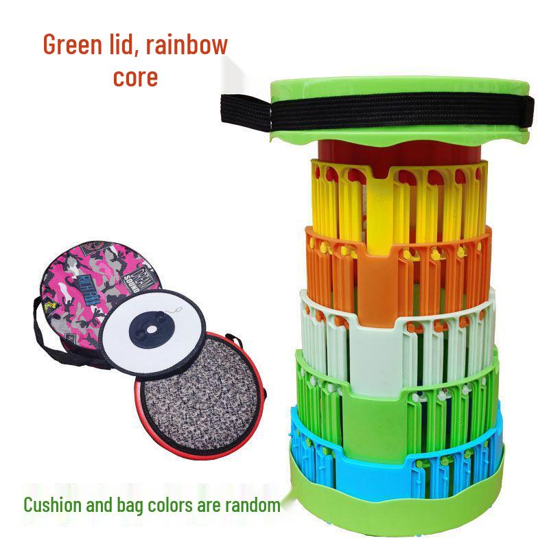 Dream Domain Portable Adjustable Retractable Stool for Outdoor and Indoor Use