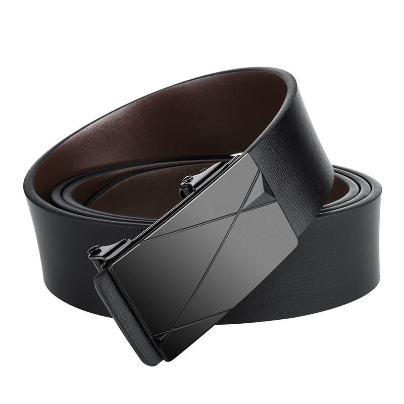 Men's Automatic Buckle Leather Belt