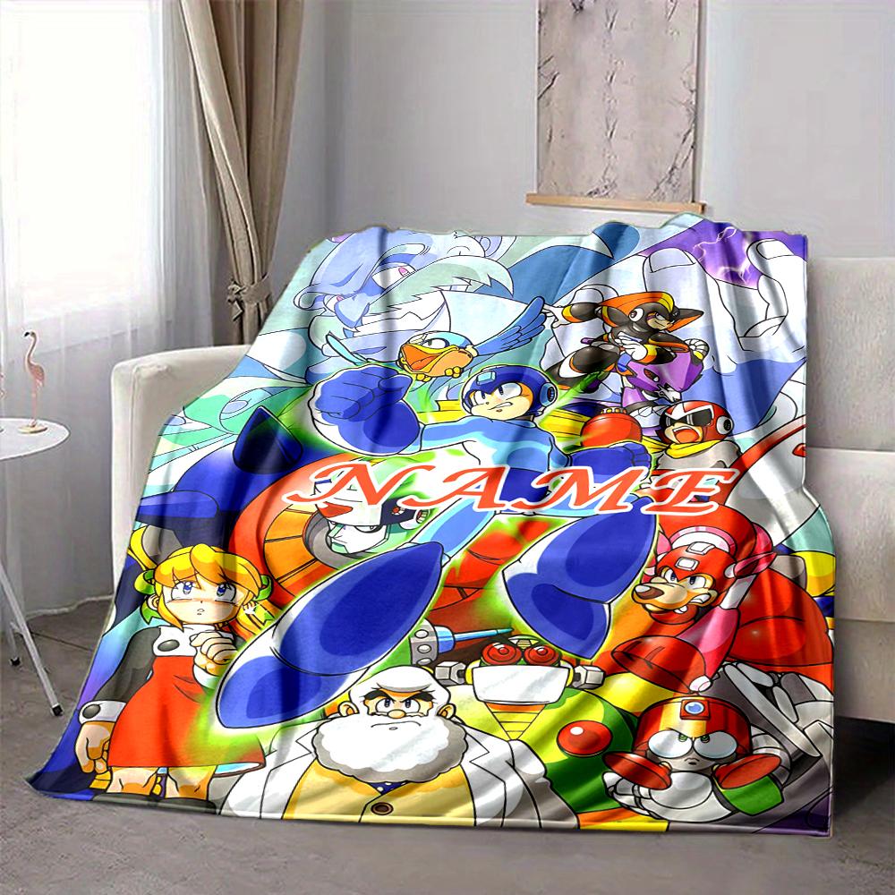 Custom 1pc Space Adventure Heroes Blanket, Soft And Comfortable Blanket, Casual Warm, Camping Travel Blanket, Birthday Gift Q91337