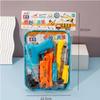 1 Set Cartoon Playing House Simulation Maintenance Tools Board Screws Electric Drill Protective Goggles PVC Model Kid Toy