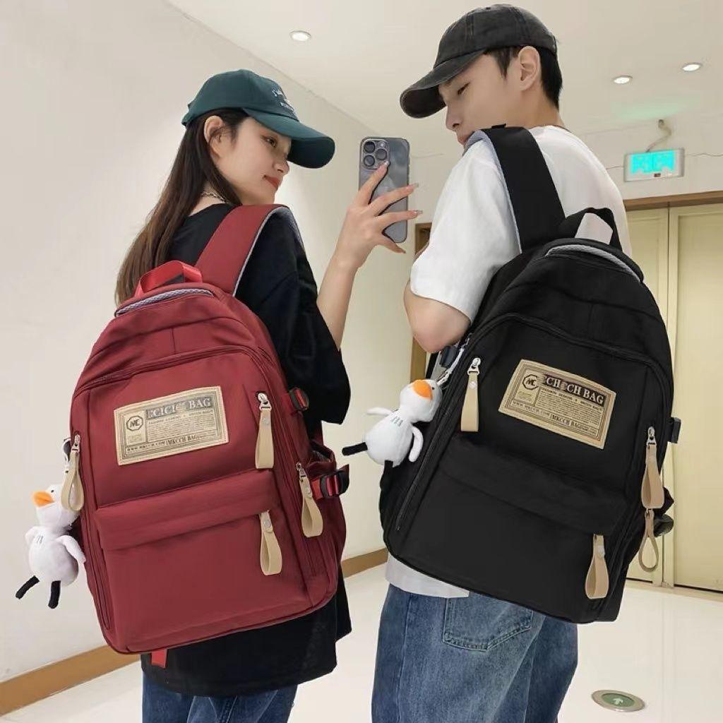 Multi-Pocket Large Capacity Backpack - Stylish Laptop Bag with High-Value Design for Work