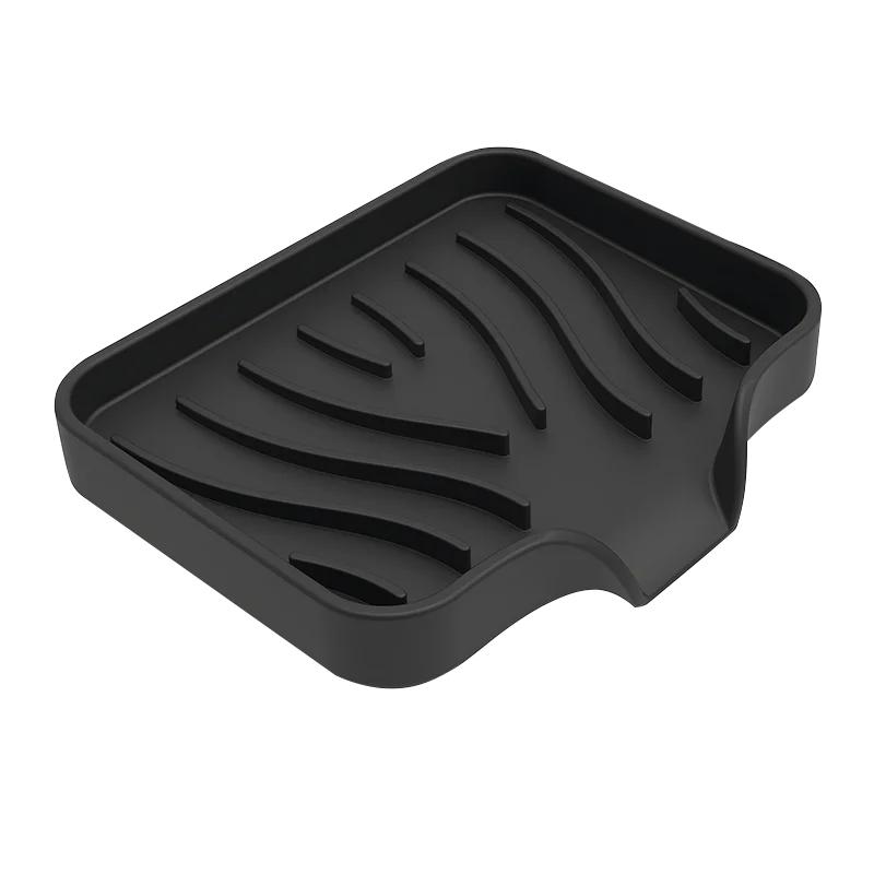 

Силиконовая мыльница Нескользящий поддон для раковины Портативный органайзер для мыла в ванной комнате Сливное мылодержатель Аксессуары для ванной комнаты Держатель для мыла для ванны