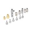 15PCS Airbrush Adapter Set Stainless Steel Airbrush Quick Release Disconnect Fittings Connector Kit