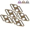 10Pcs Adjustable Buckle 38mm Adjustable Zinc Alloy Multi Purpose Lightweight Portable Luggage Access