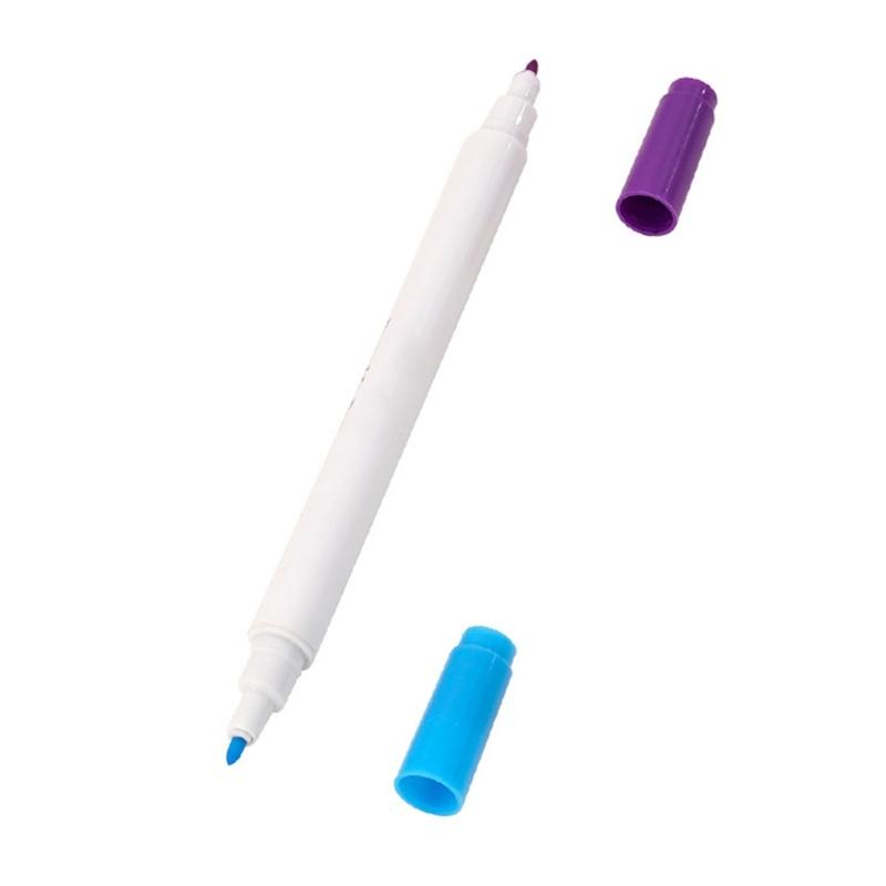 10x/Set Washable Fabric Marker Erasable Pen Sewing Fabric Markers Fabric Marker Pen Water Soluble Pen for Sewing