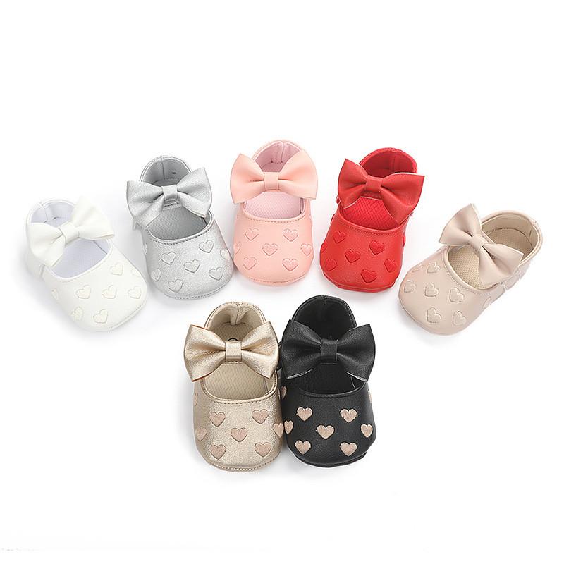 Kids Baby Girls Summer Bowkont Princess Dress Non-slip Casual Shoes