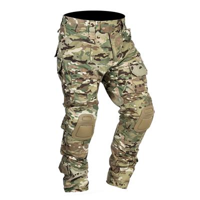 Pantalon de combat pour hommes avec genouillères, militaire Airsoft, pantalon de Sport tactique Cargo, Camouflage Multicam Trekking, vêtements de chasse avec genou