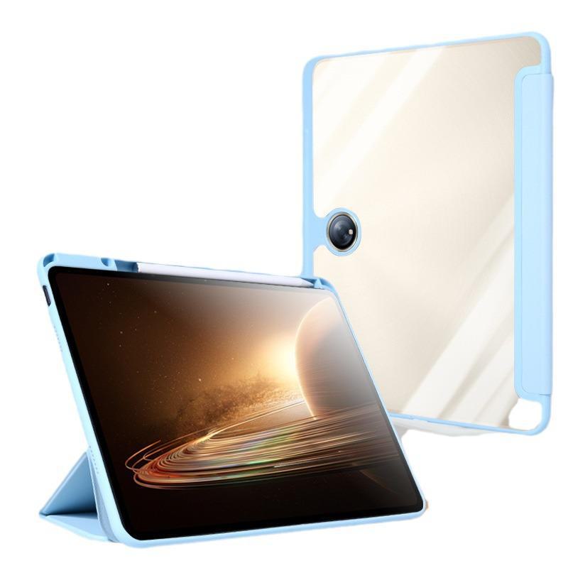Akrylové ochranné pouzdro na tablet OPPO Pad 3 Pro se slotem pro pero Air23, průhledné, odolné proti ohýbání, kůže, pro 11,4" - 12,1".