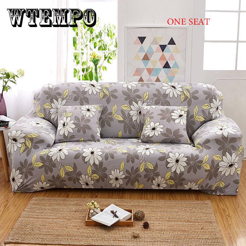 Elastic Sofa Cover Printed Slipcover Corner Sofa Cover Stretch Furniture Cover 1/2/3/4 Seater
