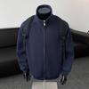 Spring Men's Youth Zipper Hoodie Jacket - American Style Cardigan