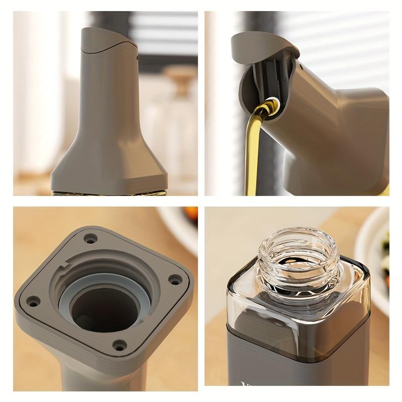 Automatic Glass Oil Bottle Leakproof Kitchen Oil Dispenser Large Capacity for Vinegar Soy Sauc