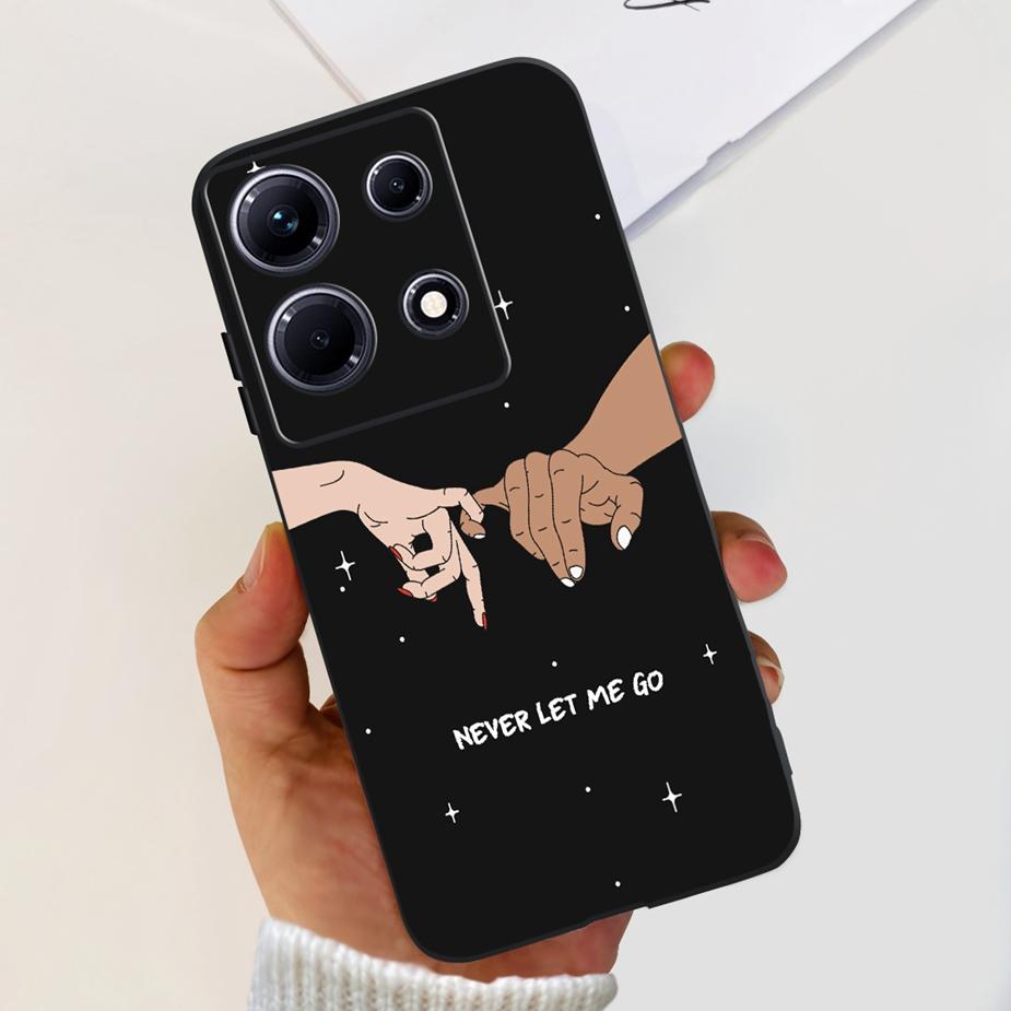 For Infinix Note 30i Case X6716 Stylish Cat Flowers Painted Cover Soft Silicone Phone Case For Infinix Note 30 Pro Note30 Bumper