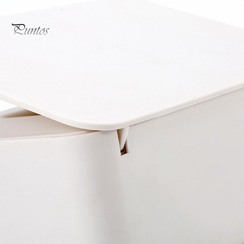 Puntos Haushalt staubdicht Nasswischen Aufbewahrungsbox Papier Tissue Aufbewahrung Organizer Fall