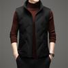 Men's Down Jacket Autumn and Winter New Casual Warm New Men's Down Jacket Vest Vest Stand Collar Top