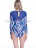 Russian Mesh Racing Swimsuit with Sun Protection
