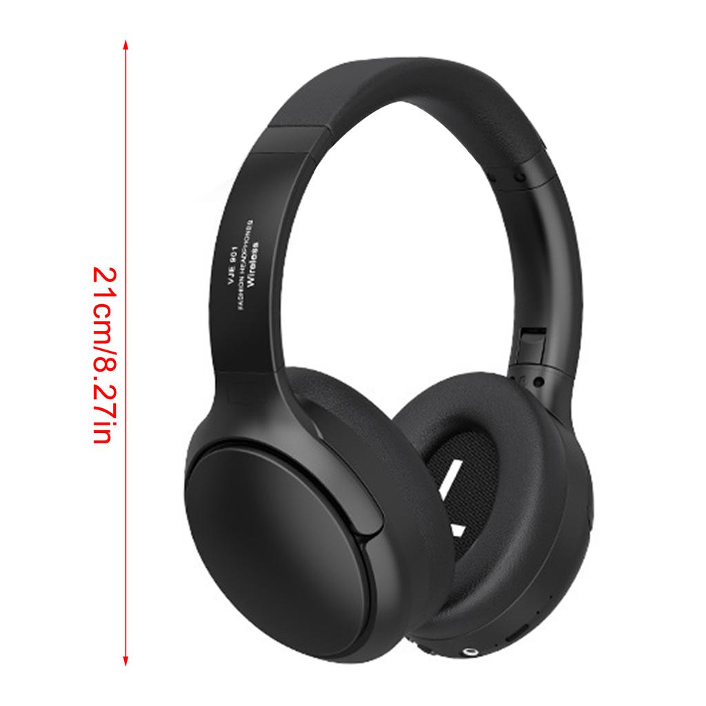Wireless OverEar Headset Active Noise Cancellation BT 5.3 Headphones Support HighClear Calls