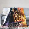 F-Final Fantasys  Warm Soft Blanket  Children Plush Throw Blanket Street Trend Couch Chair Flannel Bedspread Sofa Bed Cover