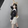 Bandeau Oreilles de Lapin Queue d'Animal Faite à la Main Headwear Oreilles de Lapin Longues Accessoires Cosplay Anime Queue de Lapin