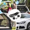 Universal Car Rear Shelf Straps Ball Holding Cord Vehicle Tailgate Lanyard Trunk Storage Package Tray Lid Rope Nylon Sling