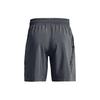 Under Armour Letter Print Woven Sports Shorts Men Bottoms Grey 1370388-012