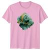 Crescent Moon Watercolor Celestial Starry TShirt Boho Mystical Birthday