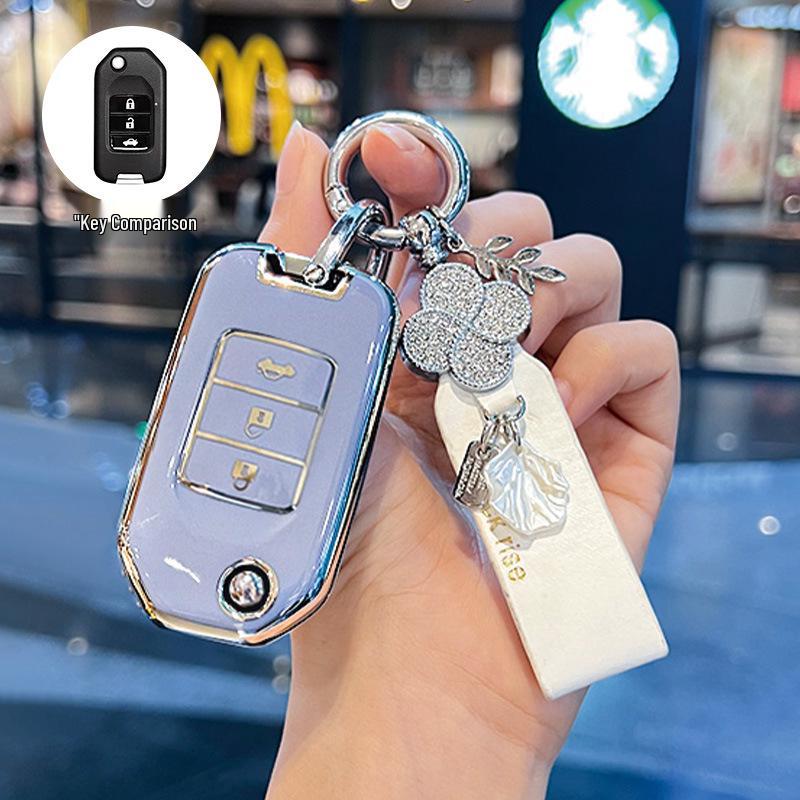 Compatible BTXRV Key Case for CRV, Accord, Civic, Binzhi, and Spirior - High-Grade Protective Shell.