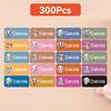 Personalized Name Stickers - Waterproof Name Tags For School Books Travel Mugs Water Bottles | Durable And Stylish