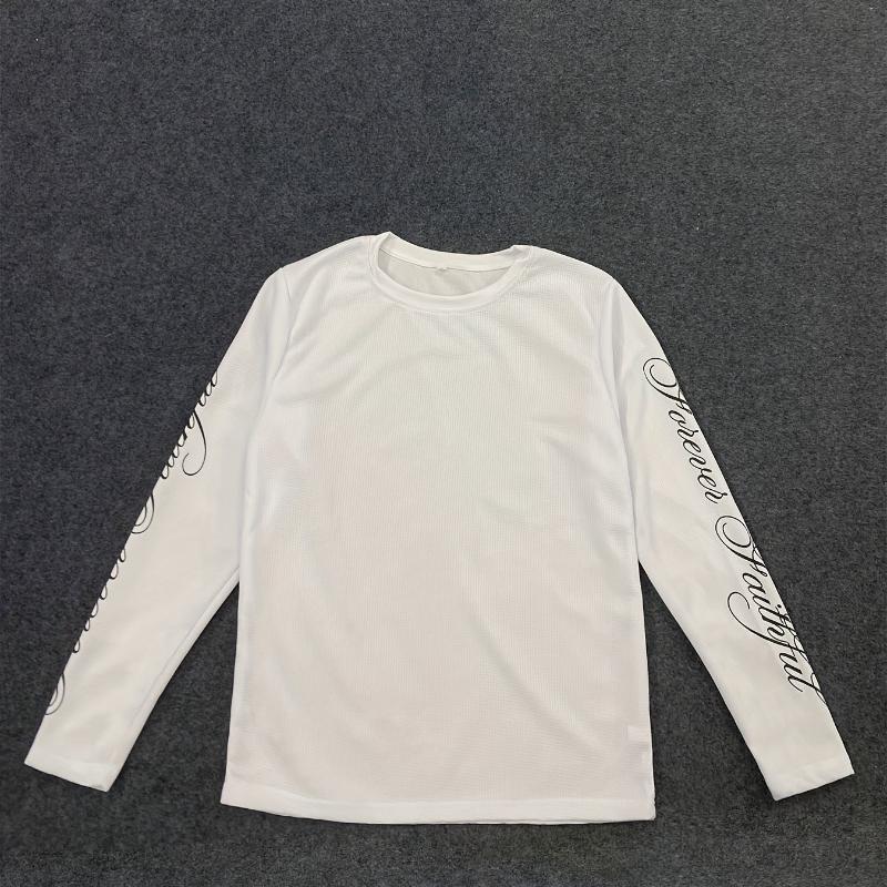 Y2K Round Neck Pullover Letter Print Gothic Loose Vintage Casual T-shirt