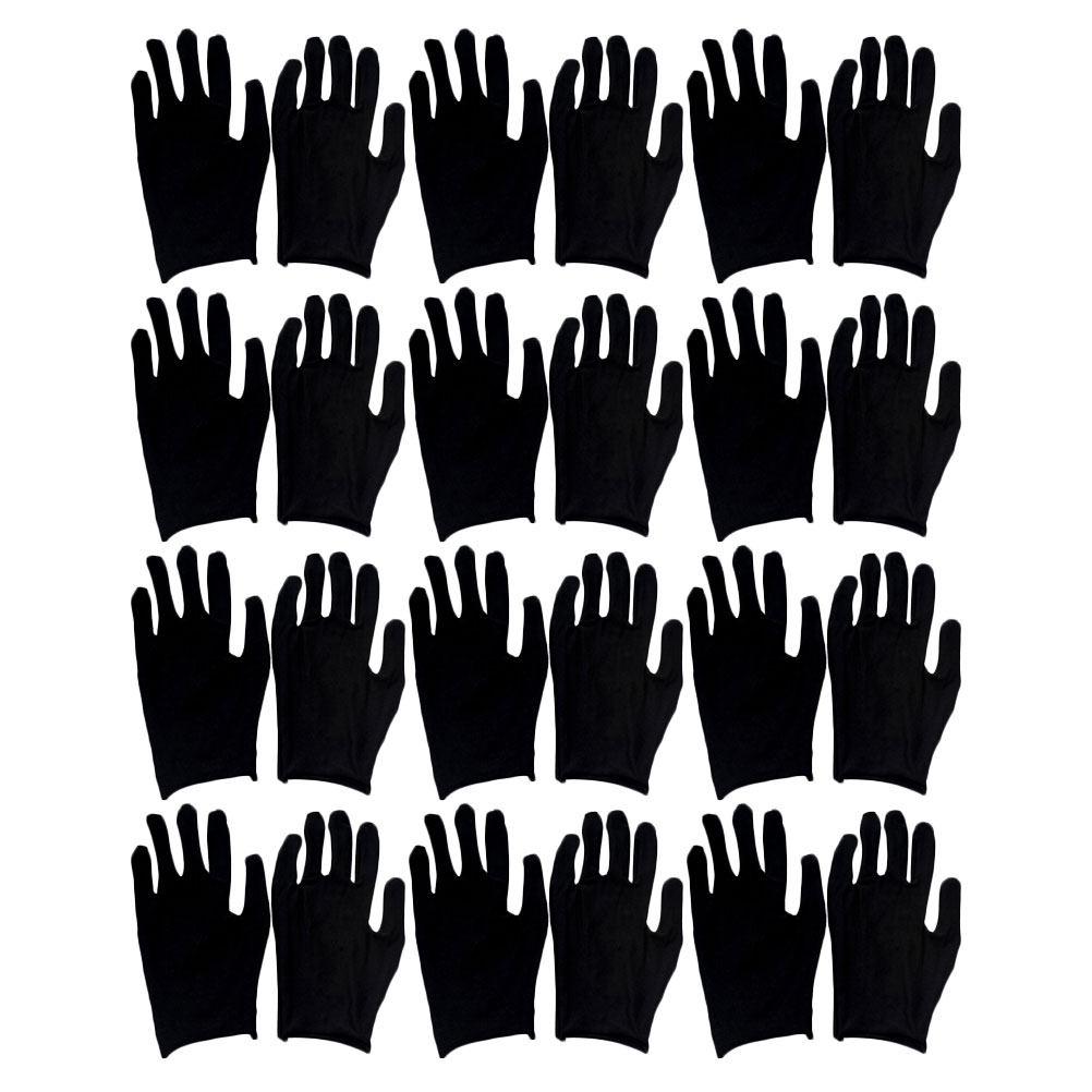12Pairs Thick Labour Protection Cotton Gloves Comfortable Working Gloves Hand Safety Breathable Anti-Skid