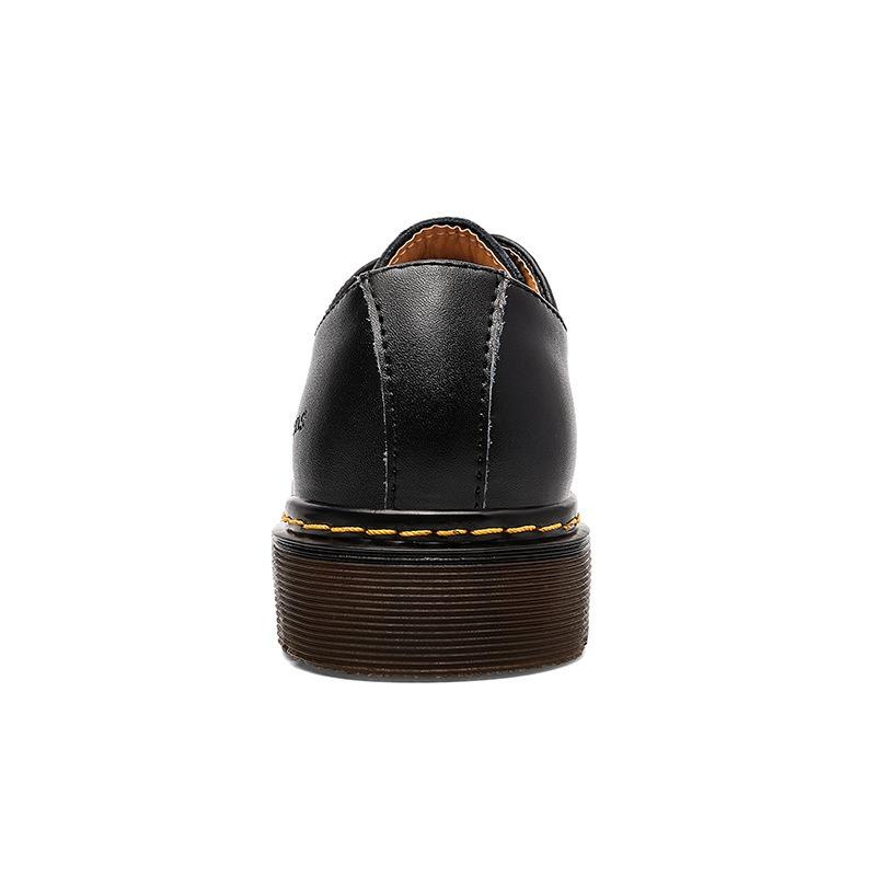 Low-top leather casual couple shoe holes classic large-size men's shoes, tooling women's short boots 1
