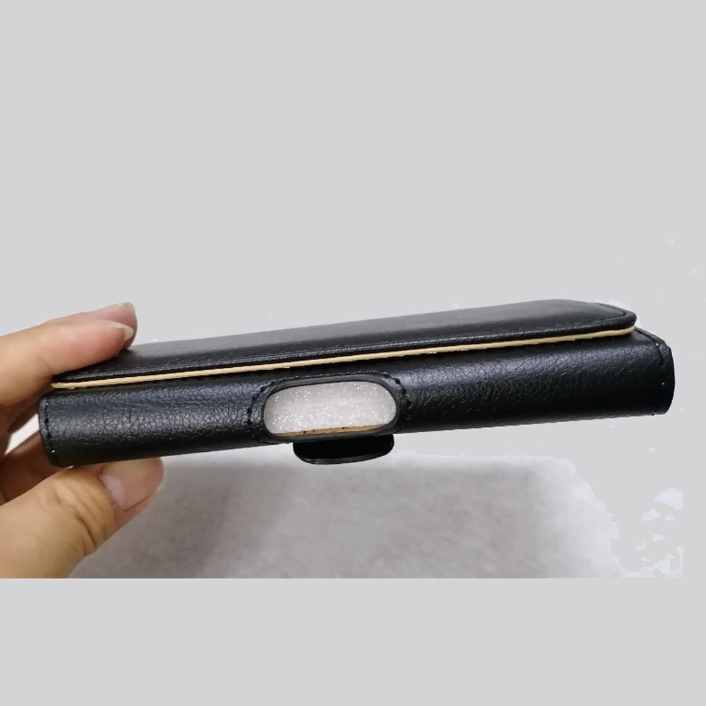 4.7-6.5 Inches Universal Phone Pouch Sewing Process Phone Belt Clip Cover  Man Belt Clip