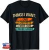 Things I Want - Car Parts Enthusiast Auto Mechanic Engine Gift Unisex T-Shirt