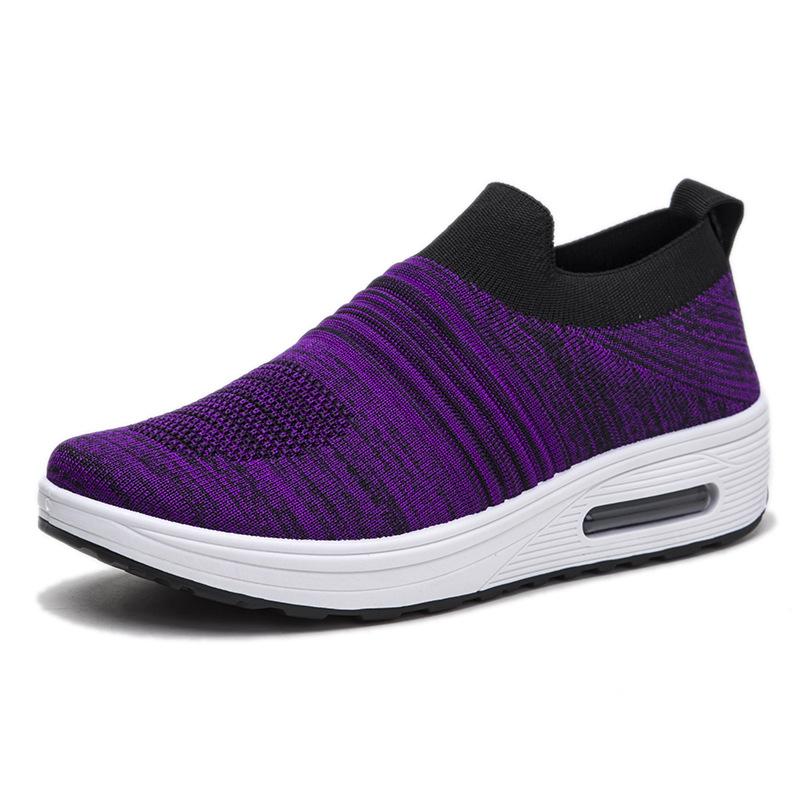 

Обувь Сетка Высококачественные женские кроссовки Slip on Round Toe Женские кроссовки Кроссовки Кроссовки Женские Дышащие Mujer Shoes 40