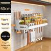 Handun 60CM 304 Stainless Steel Kitchen Storage Rack