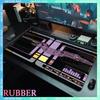 Large rubber nonslip game mat computer game player star trek XXL mouse pad cartoon keyboard mousepad desktop computer desk mats