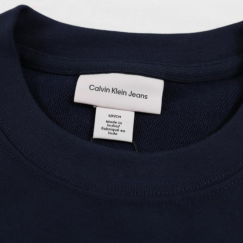 Calvin Klein Crew Neck Pullover Long Sleeve Comfortable Warm Sweatshirt Men sweatshirt 4RC277G-410