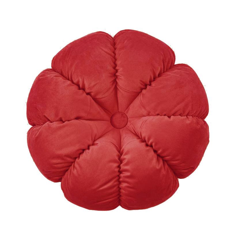 Dopamine-style Internet Celebrity Eight-petal Sofa Pillow Cushion Ins Bay Window Pillow Bedroom Balcony Decoration Cushion