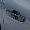Carbon Fiber ABS Exterior Door Handle Trim Cover For Nissan Titan 2016-