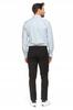 Men's Cotton Pants Classic Chinos Pockets Elegant MORAJ 31 BLACK