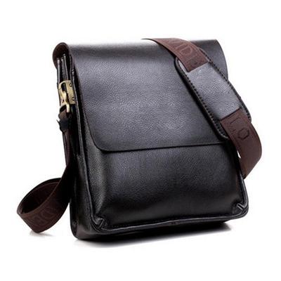 Mode hommes mallette en cuir sac à bandoulière homme messager bandoulière affaires